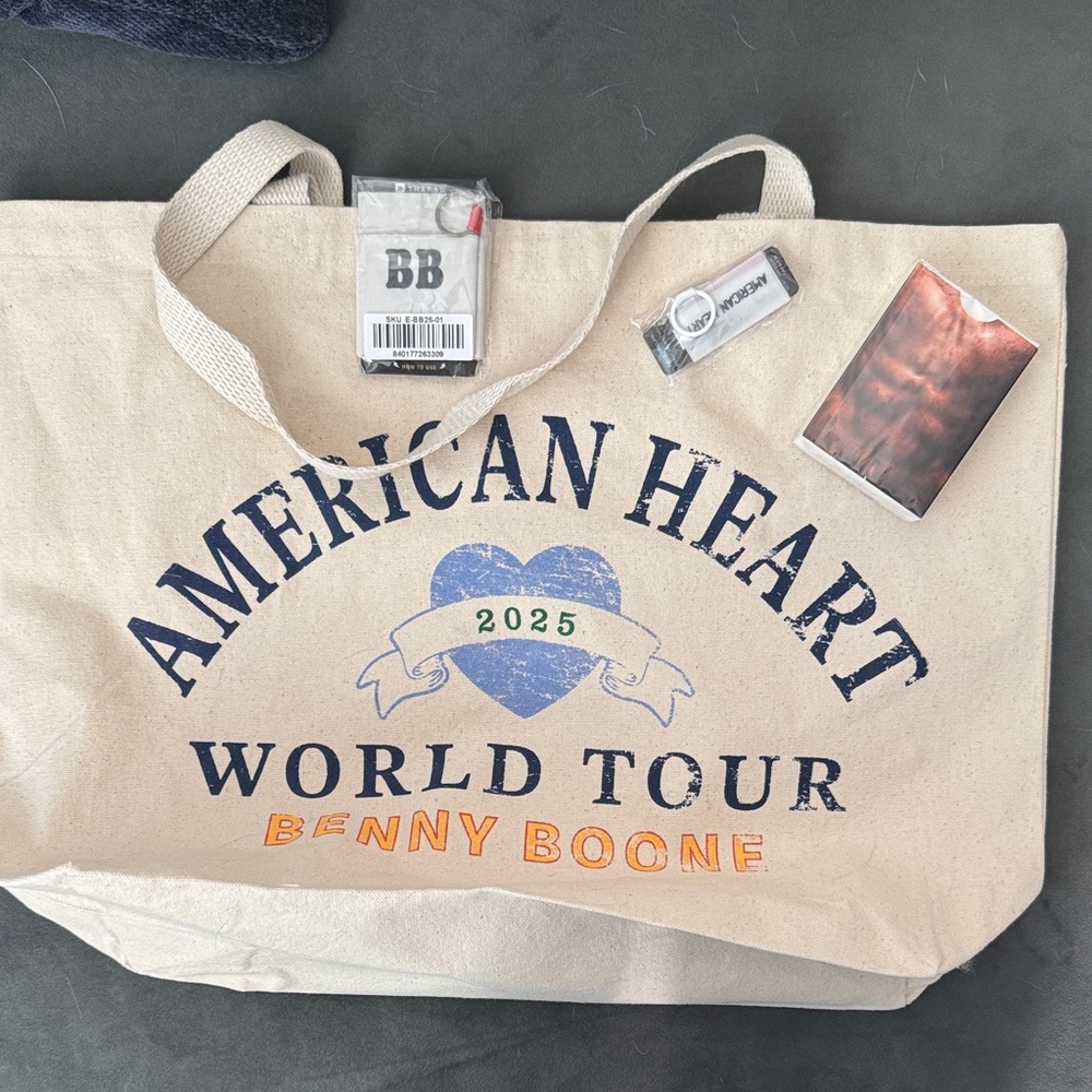American Heart World Tour Canvas Tote